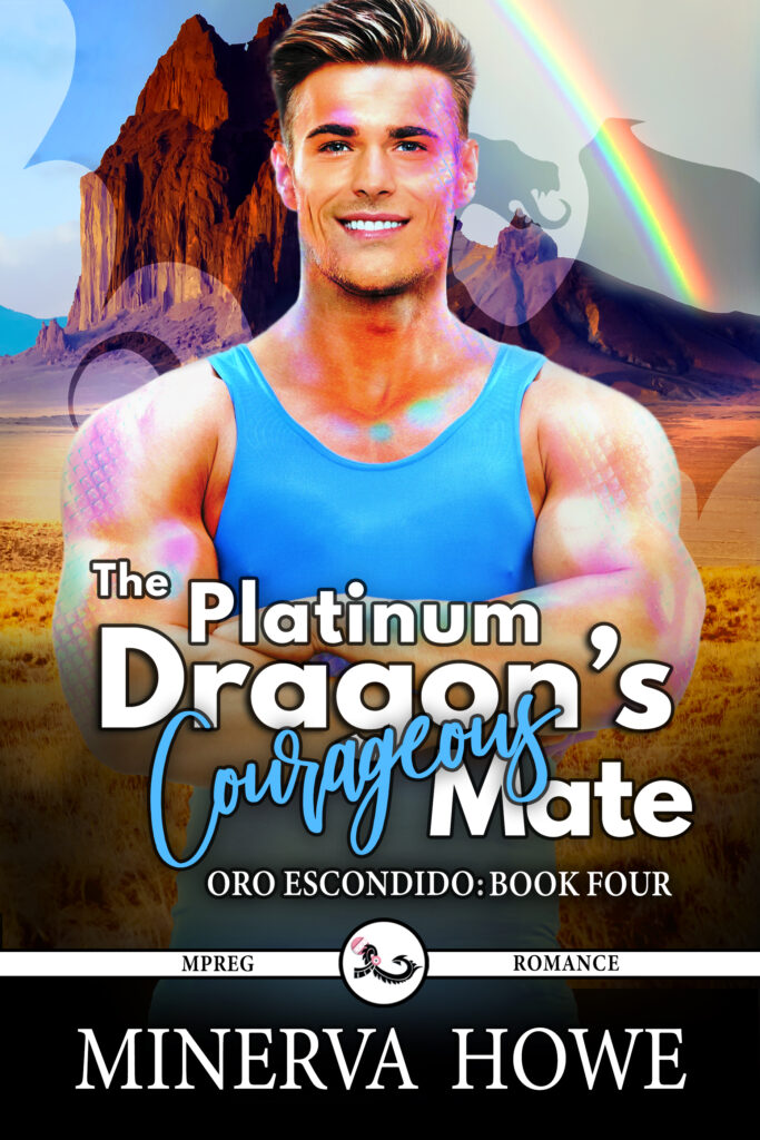 Book Cover: The Platinum Dragon's Courageous Mate